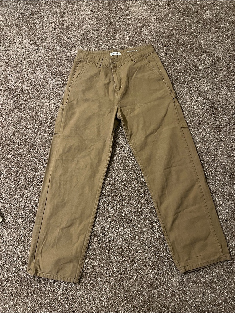 Carhartt Men's Cargo Pants in Khaki Brown